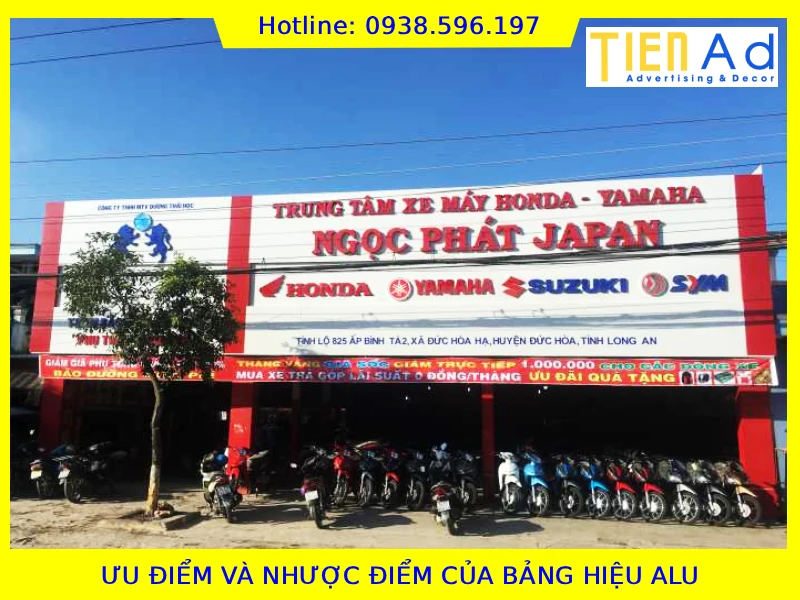 Ưu điểm và nhược điểm của bảng hiệu alu