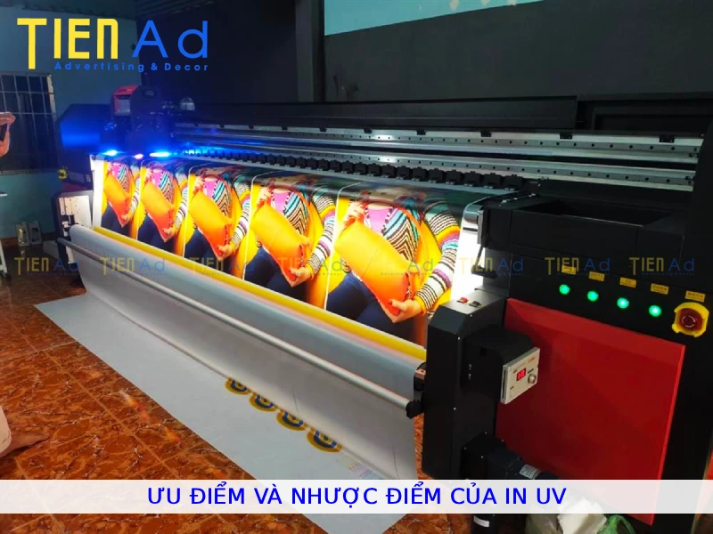 Ưu điểm và nhược điểm của in UV