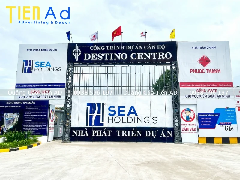 Vai trò của bảng hiệu cổng chào trong các dự án bất động sản