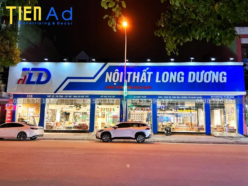 Vai trò quan trọng mà bảng hiệu nội thất mang lại