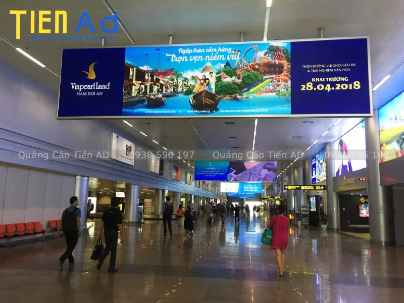 Vì sao doanh nghiệp nên đầu tư quảng cáo tại sân bay