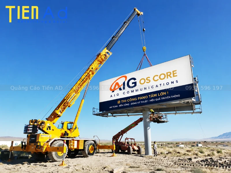 Vì sao doanh nghiệp nên đầu tư thi công pano quảng cáo ngoài trời