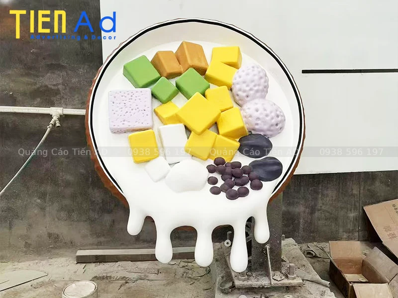 Vì sao mô hình tô chè composite khổng lồ tạo hiệu ứng quảng bá vượt trội