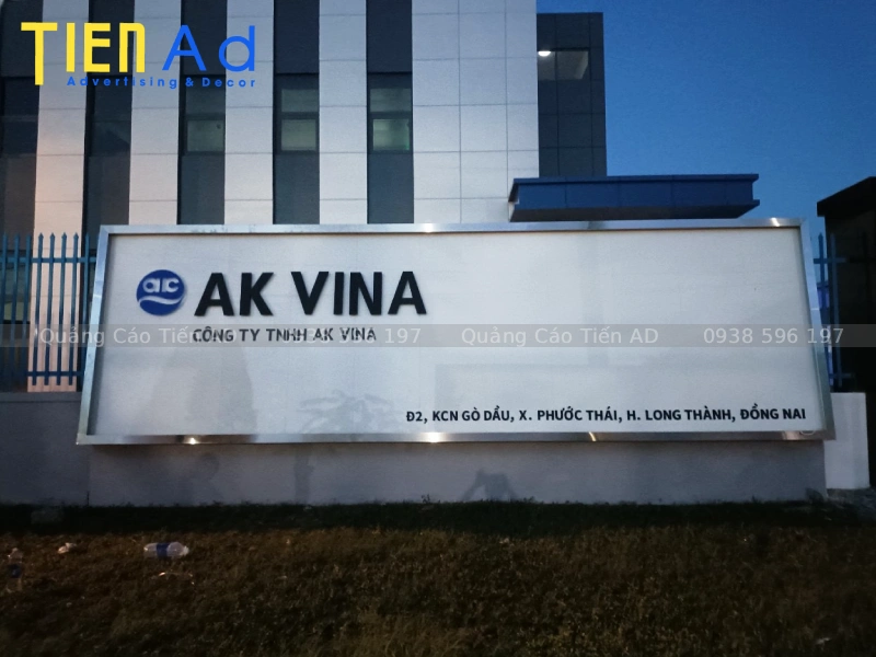 Vì sao nên chọn Tiến AD làm bảng hiệu nhà xưởng, nhà máy, khu công nghiệp