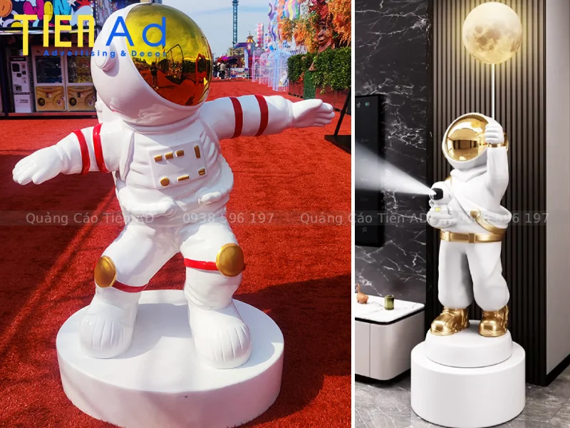 Vì sao nên chọn composite để làm mô hình phi hành gia