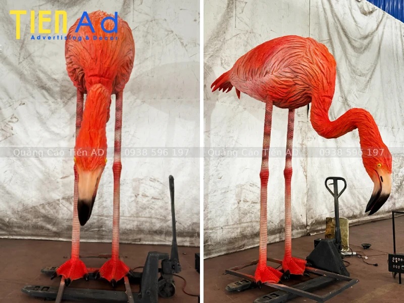 Vì sao nên chọn làm mô hình chim hồng hạc bằng công nghệ in 3D