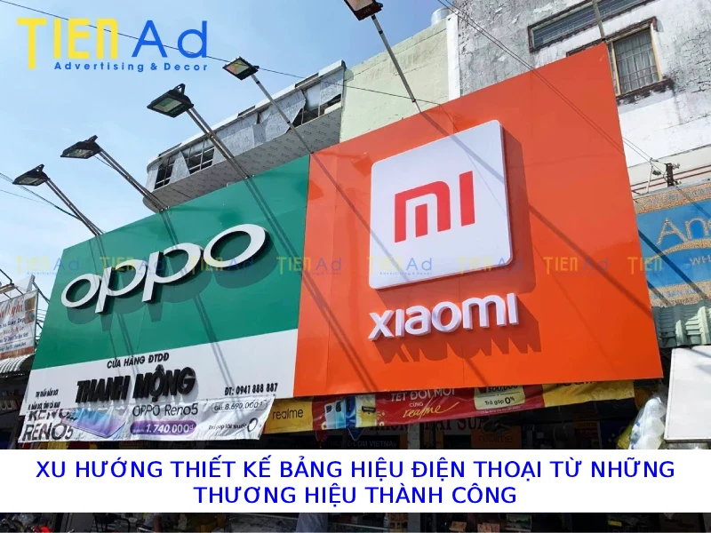 Xu hướng thiết kế bảng hiệu điện thoại từ những thương hiệu thành công