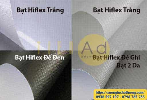 Các loại bạt hiflex in quảng cáo