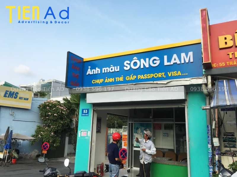 làm bảng hiệu Quận 2 - 5